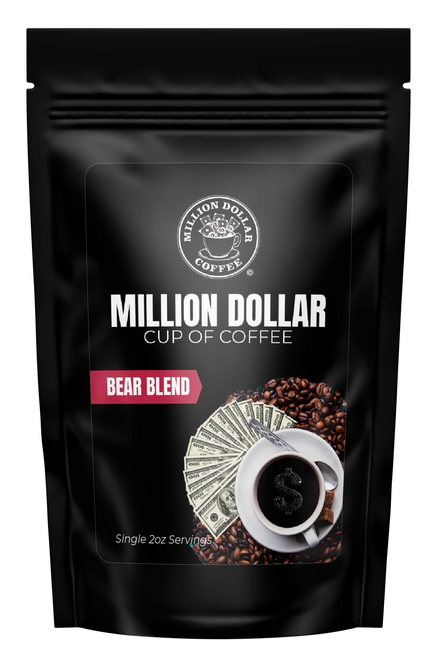Million Dollar Cup of Coffee Six Bag Sample Variety Pack