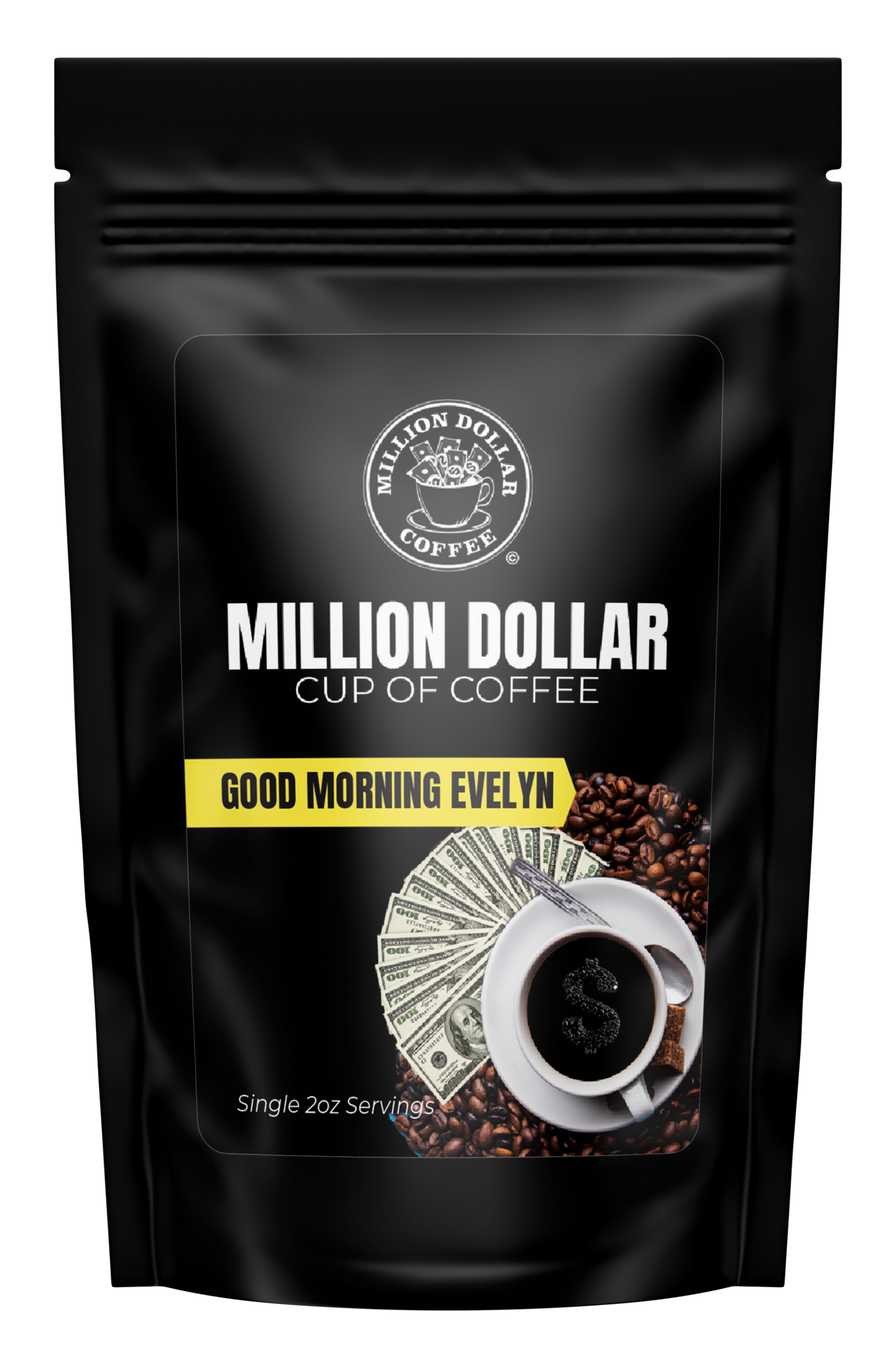 Million Dollar Cup of Coffee Six Bag Sample Variety Pack