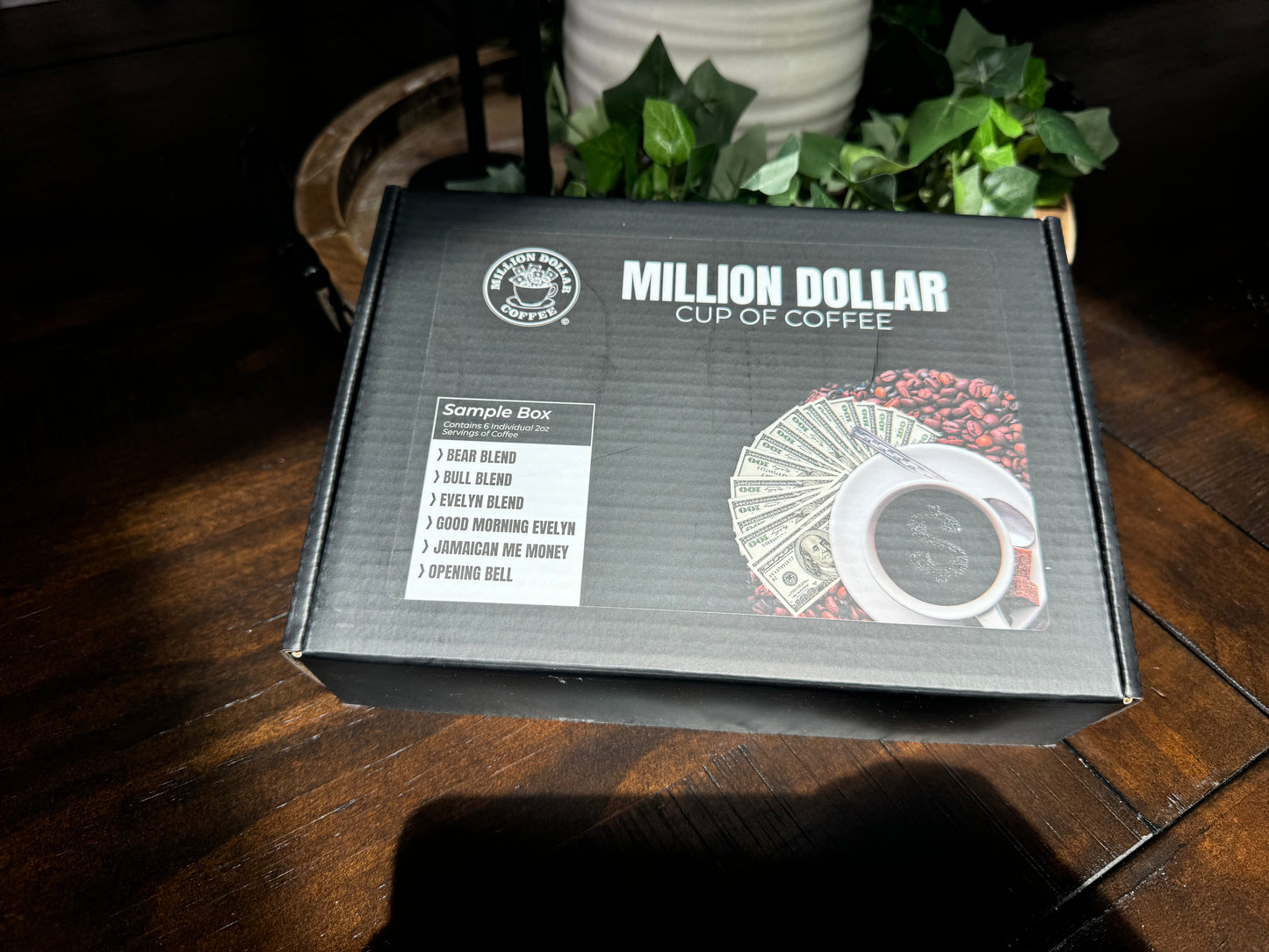 Million Dollar Cup of Coffee Six Bag Sample Variety Pack