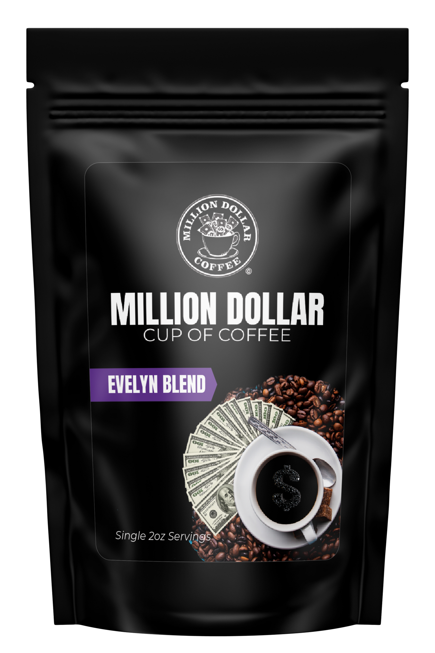 Million Dollar Cup of Coffee  Six Bag Sample Variety Pack