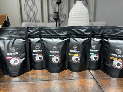 Million Dollar Cup of Coffee  Six Bag Sample Variety Pack