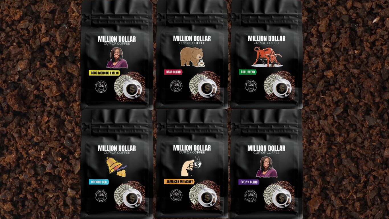 Million Dollar Cup of Coffee  Six Bag Sample Variety Pack